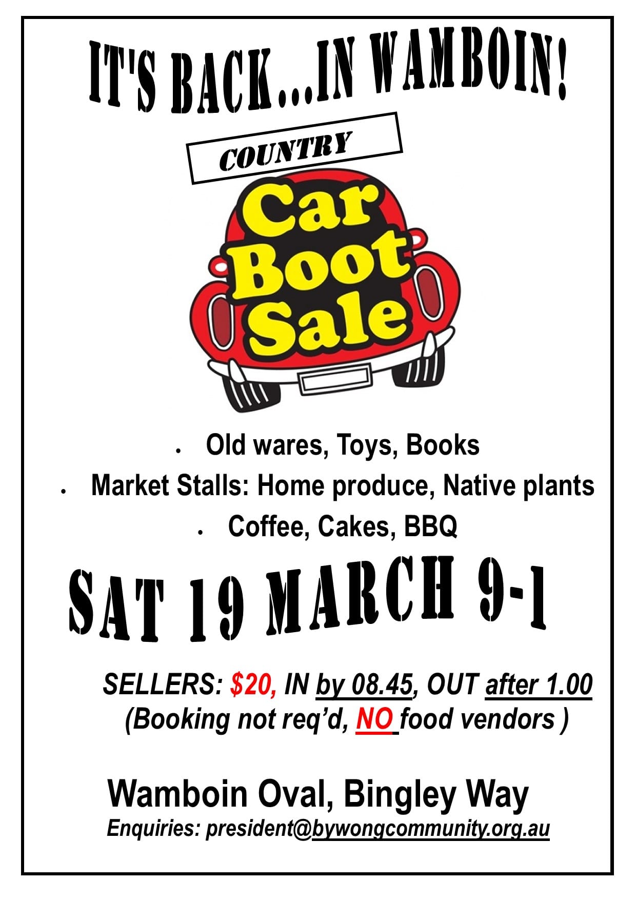 Country Car Boot Sale